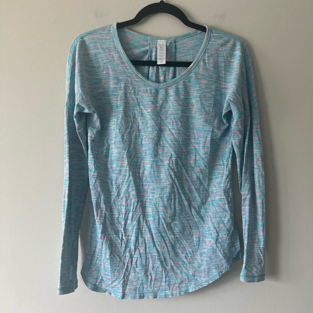 Ivivva by Lululemon Long Sleeve Top – Size 14, Pastel Stripe